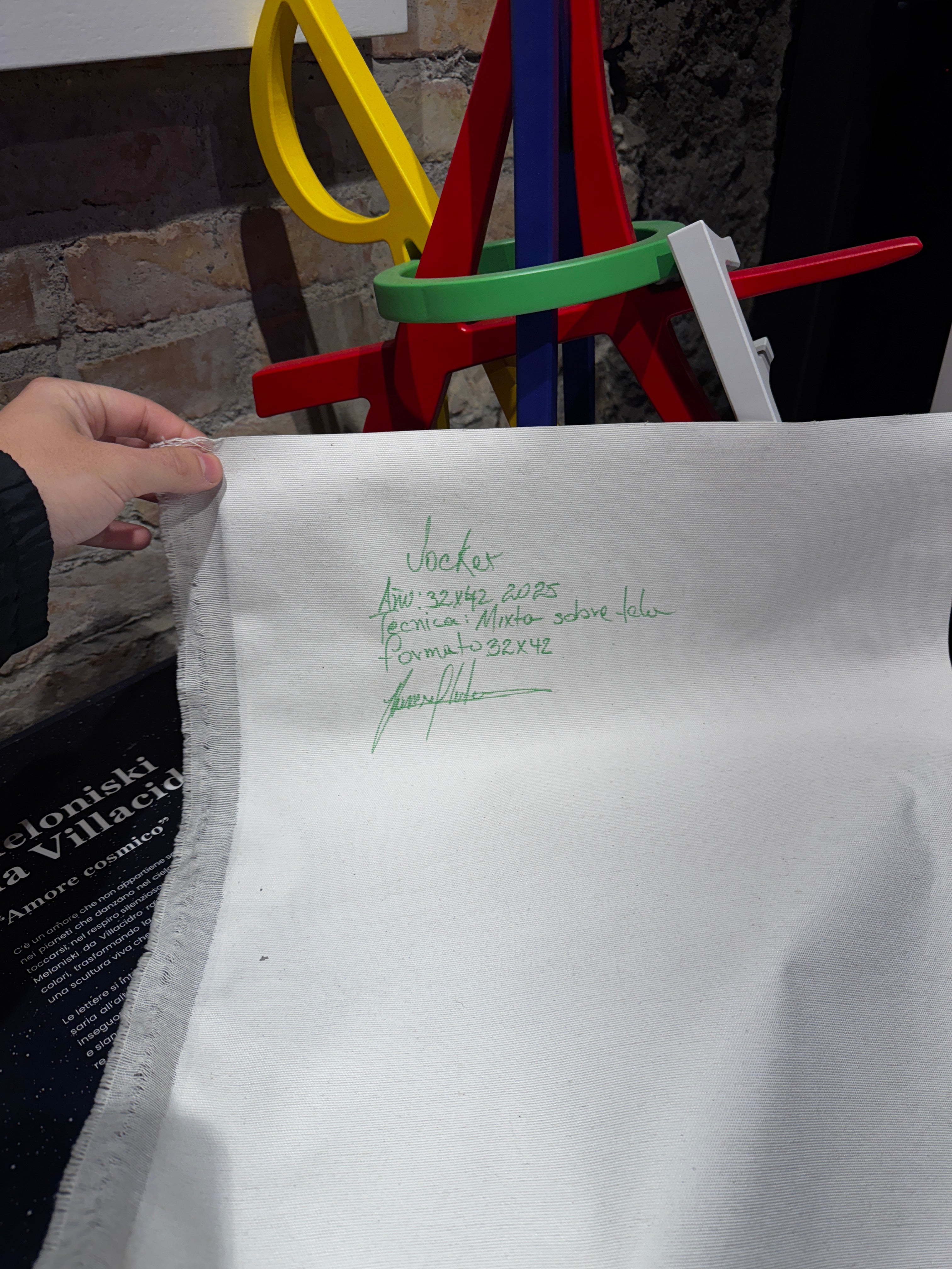 Joker - Francis Plata (Opera Unica, Olio su tela, Fatto a Mano, Quadro, Dipinto) 2025